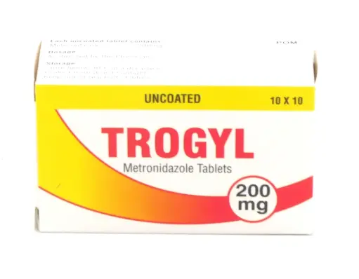 Metronidazole 200mg Tablets Blister (Trogyl)