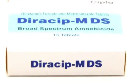 Metronidazole/Diloxanide 400/500mg Tablets (Diracip MDS)