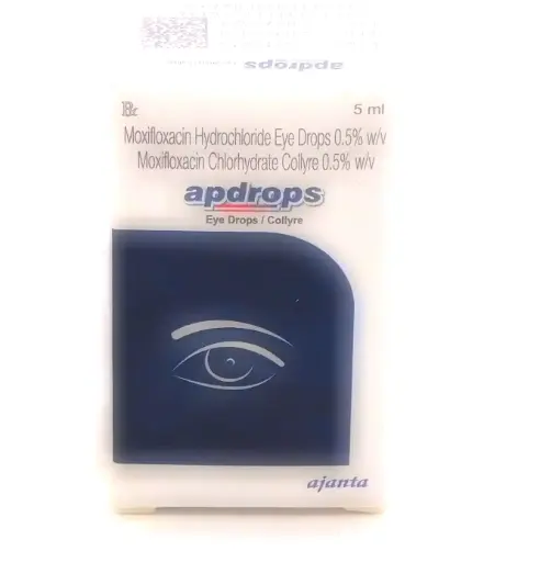 Moxifloxacin 0.5% w/v Eye Drops 3ml (Apdrop) 