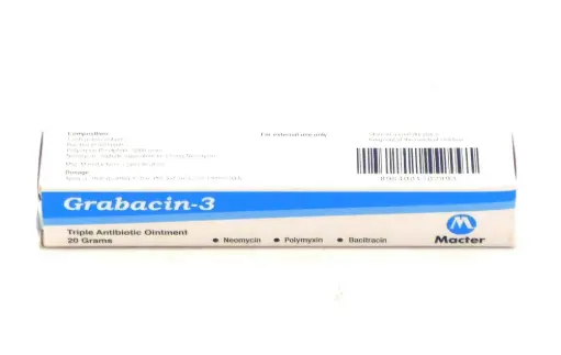 Neomycin/Polymyxin/Bacitracin Ointment 20gm (Grabacin-3)