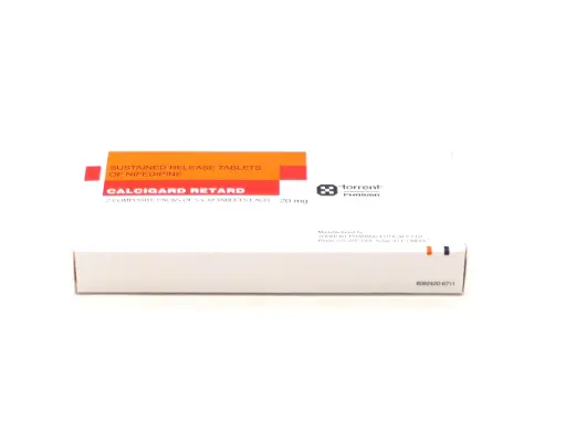Nifedipine 20mg Tablets (Calcigard Retard)