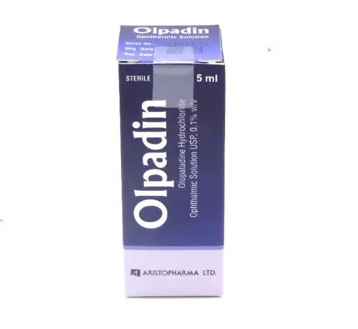 Olopatadine 0.1% w/v Eye Drops 5ml (Olpadin)
