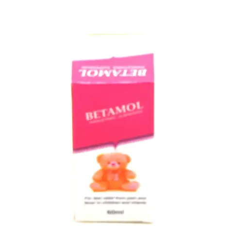 Paracetamol 120mg/5ml Suspension 60ml (Betamol)