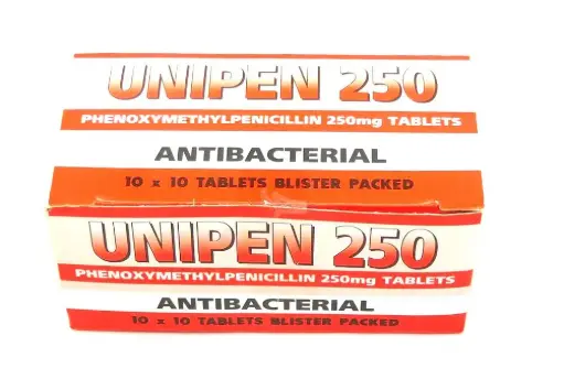 Phenoxymethyl Penicillin 250mg Tablets (Unipen)