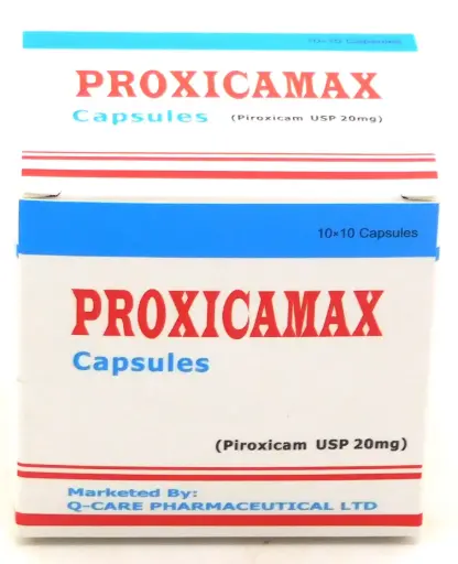 Piroxicam 20mg Capsule (Proxicamax)