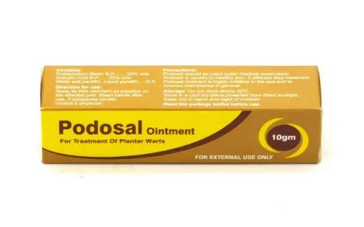 Podophyllum Resin/Salicylic Acid 20/25% Ointment (Podosal)