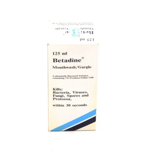 Povidone Mouthwash 125ml (Betadine)