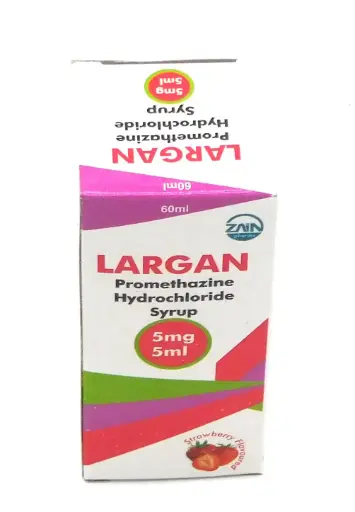 Promethazine Hydrochloride Syrup 5mg/5ml 60ml (Largan)