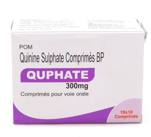 Quinine Sulphate 300mg Tablets (Quphate)