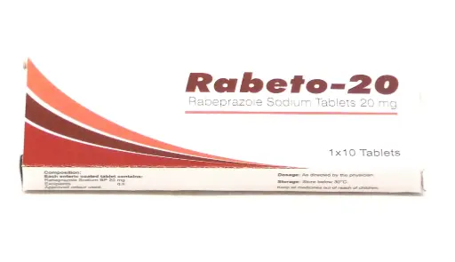 Rabeprazole 20mg Tablets (Rabeto) 