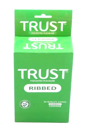 Ribbed Condoms (Trust)