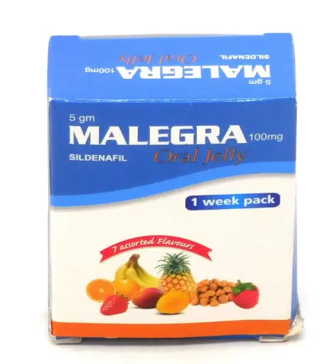 Sildenafil 100mg 5g Oral Gelly Sachet (Malegra)
