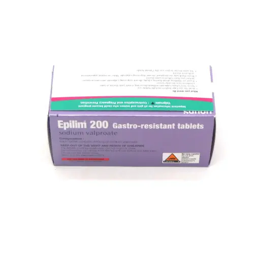 Sodium Valproate 200mg Tablets (Epilim 200)