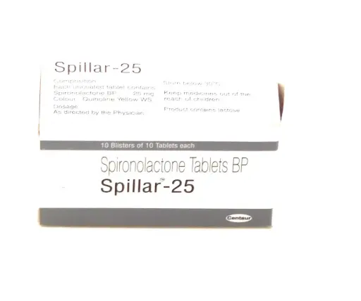 Spironolactone 25mg Tablets (Spillar)