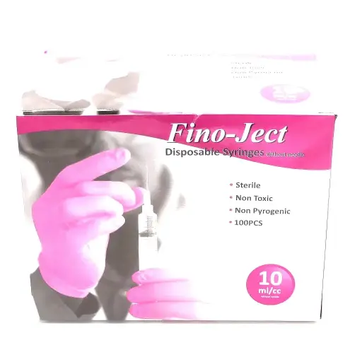 Syringe 10cc Without Needle (Finoject)