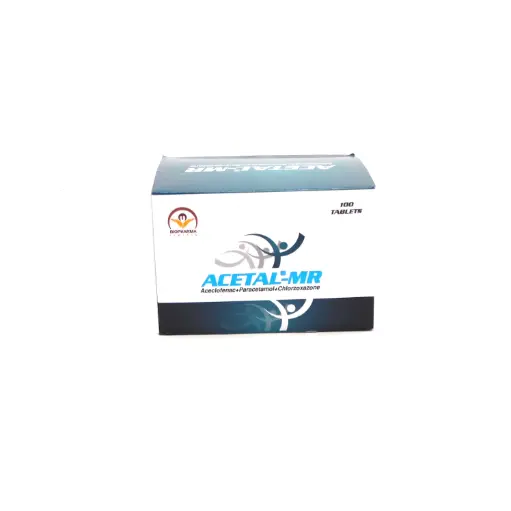 Aceclofenac/Paracetamol/Chlorzoxazone Tablets 100/325/500 (Acetal MR)