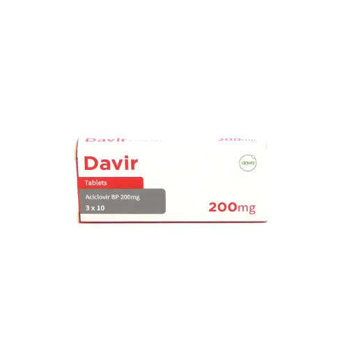 Acyclovir 200mg Tablets (Davir)