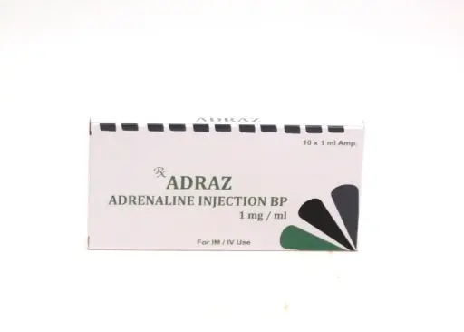 Adrenaline 1mg/ml Injection Ampoule (Adraz)