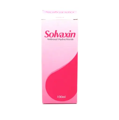 Ambroxol Hydrochloride 15mg/5ml Syrup 100ml (Solvaxin)