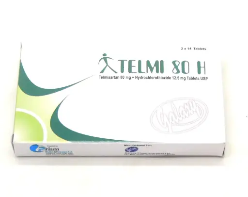 Telmisartan/HCTZ 80mg/12.5mg Tablets (Telmi 80H)