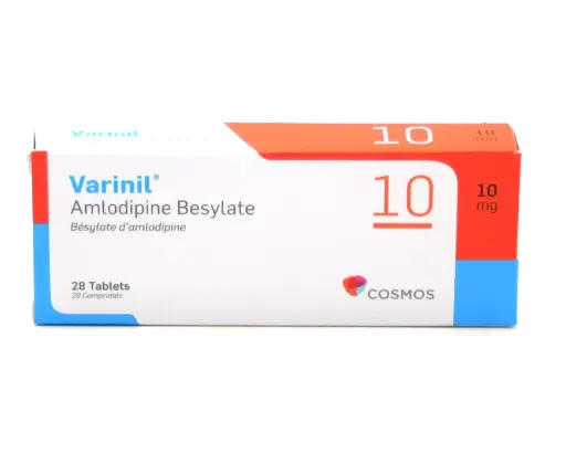 Amlodipine Besylate 10mg Tablets (Varinil)