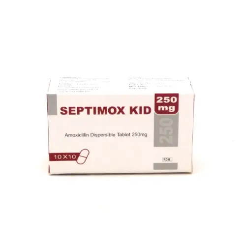 Amoxicillin 250mg Tablets Dispersible (Septimox Kid)