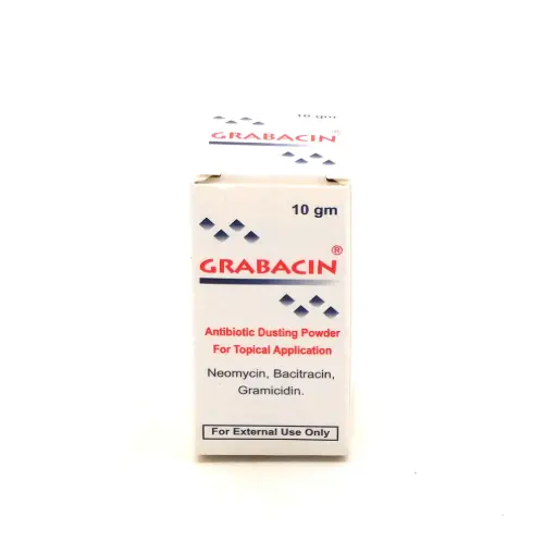 Antibiotic Dusting Powder 10gm (Grabacin)