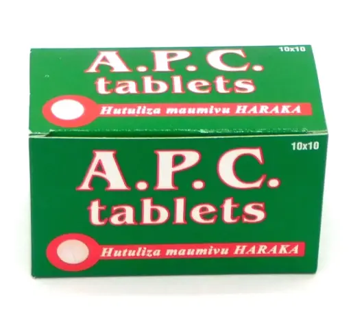 APC Tablets 150mg/250mg/30mg (Biodeal)