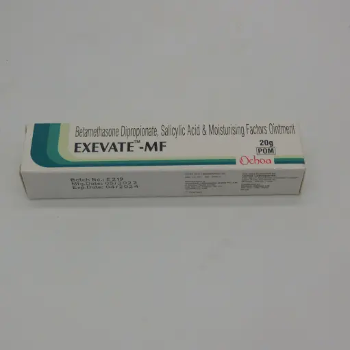 Betamethasone/Salicylic Acid Ointment 20g 0.005%/3%w/w (Exevate MF)