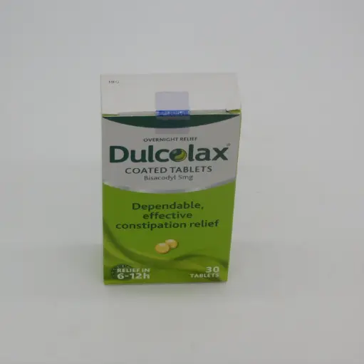 Bisacodyl 5mg Tablets (Dulcolax)