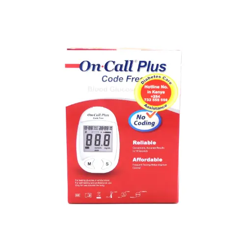 Blood Glucose Meter (On Call Plus Code Free)