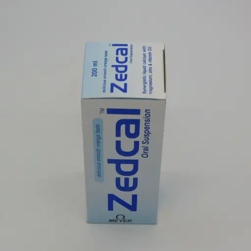 Calcium/Magnesium/Zinc/Vitamin D3 625/75/2/350mg Suspension (Zedcal)