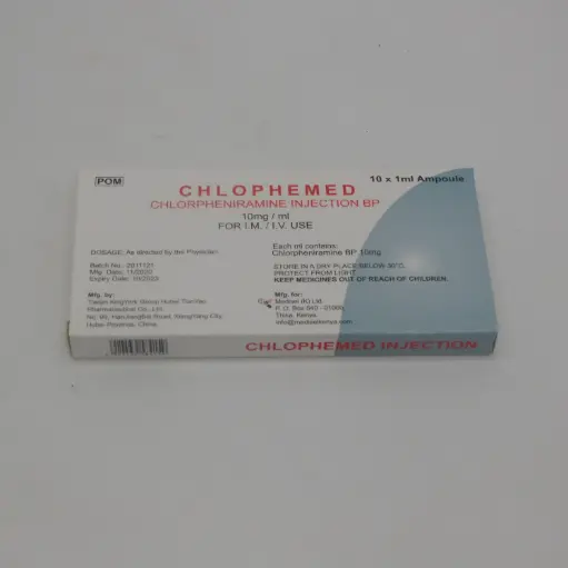 Chlorpheniramine 10mg/ml Injection Ampoule (Chlophemed)