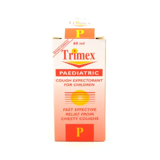 Chlorpheniramine Maleate/Pseudoephedrine HCl/Guaifenesin 1mg/15mg/50mg/5ml Syrup 60ml (Trimex Paediatric)
