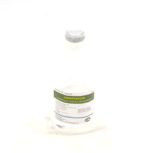 Ciprofloxacin 200mg/100ml Infusion Bottle (Ciprotopcin)