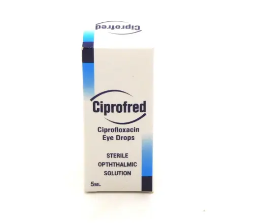 Ciprofloxacin 5ml Drops (Ciprofred)