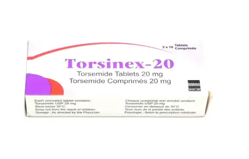 Torsemide 20mg Tablets (Torsinex)