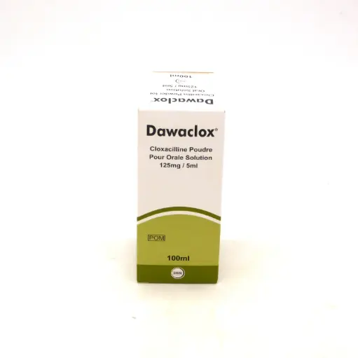 Cloxacillin 125mg/5ml Suspension 100ml (Dawaclox)