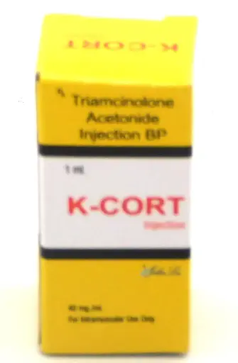 Triamcinolone Acetonide 40mg/ml Injection (K-Cort)