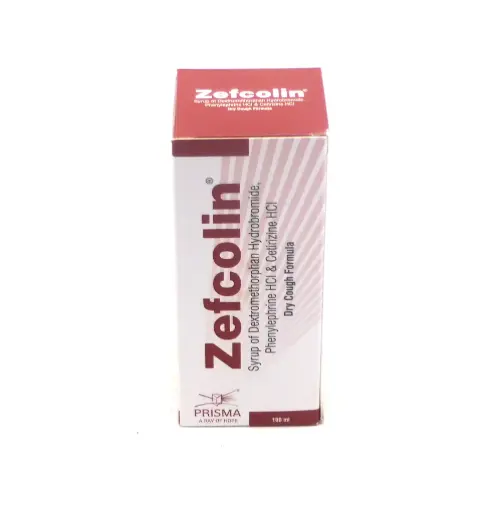 Dextromethorphan Hydrobromide/Hcl 100ml Syrup (Zefcolin)