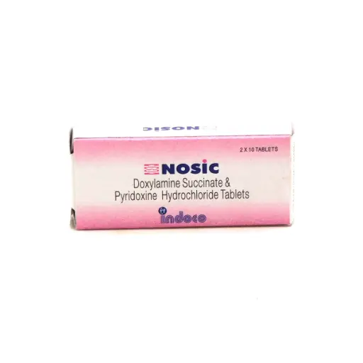 Doxylamine/Pyridoxine 10mg/10mg Tablets (Nosic)
