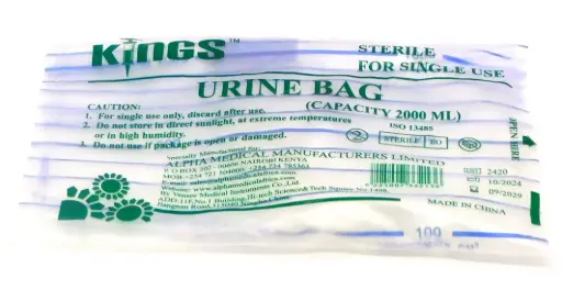 Urine Bags 2 Litre Outlet (Kings)