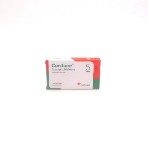 Enalapril 5mg Tablets (Cardace)