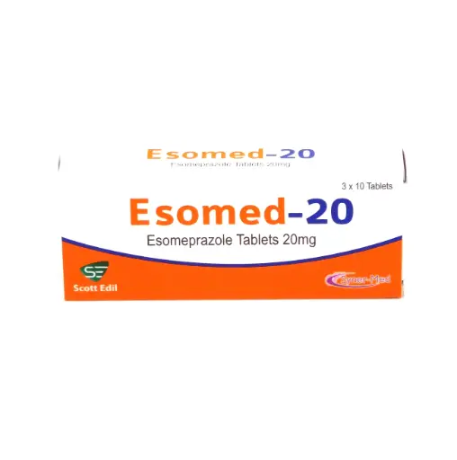 Esomeprazole 20mg Tablets (Esomed-20)
