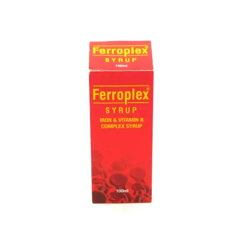 Ferric Ammonium Citrate, Vitamin B12, Folic Acid 100ml (Ferroplex) 