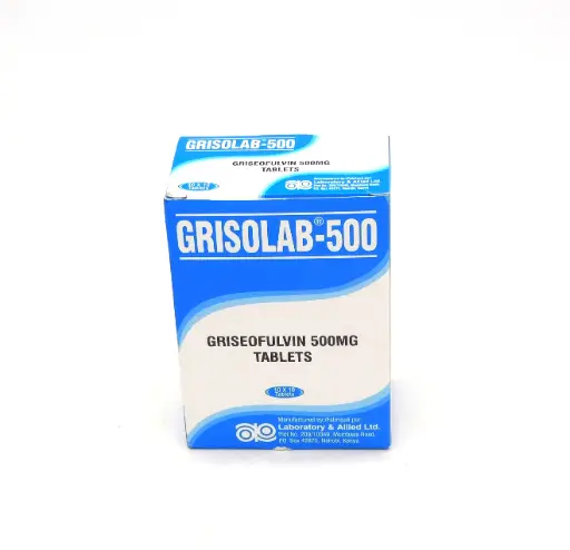 Griseofulvin 500mg Blister Tablets (Grisolab-500)