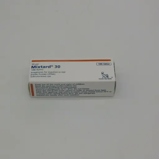 Human Insulin Injection 3.5mg/ml Vial 10ml (Mixtard 30)