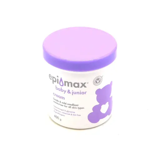 Hypo-allergenic Fragrance/ Colourant Free Cetomacrogol/ Glycerine Cream 400g (Epimax Baby & Junior)