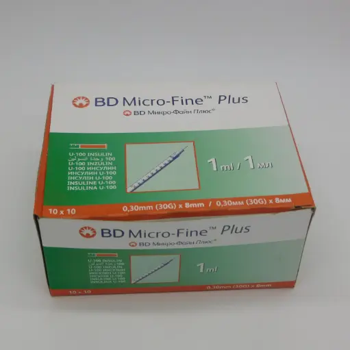 Insulin Syringes 1ml 31G (Micro-Fine Plus)