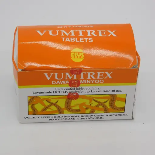 Levamisole 40mg Tablets Blisters (Vumtrex)